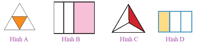 Trắc nghiệm: Một phần ba. Một phần năm. Một phần sáu Toán 3 Cánh diều 0 15