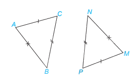 Trường hợp bằng nhau thứ nhất của tam giác: cạnh – cạnh – cạnh (c.c.c) 1