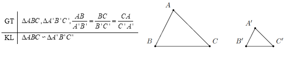 Trường hợp đồng dạng thứ nhất (c.c.c) 1